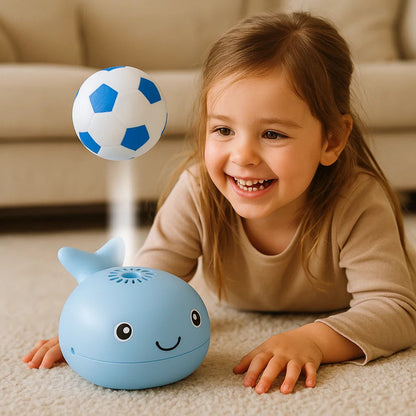 Zabawka wieloryb z lewitującą piłką | Rozwój zmysłów 0,5 kg 2