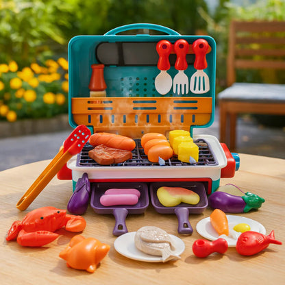 Zestaw BBQ dla dzieci | Interaktywny z efektem pary 3