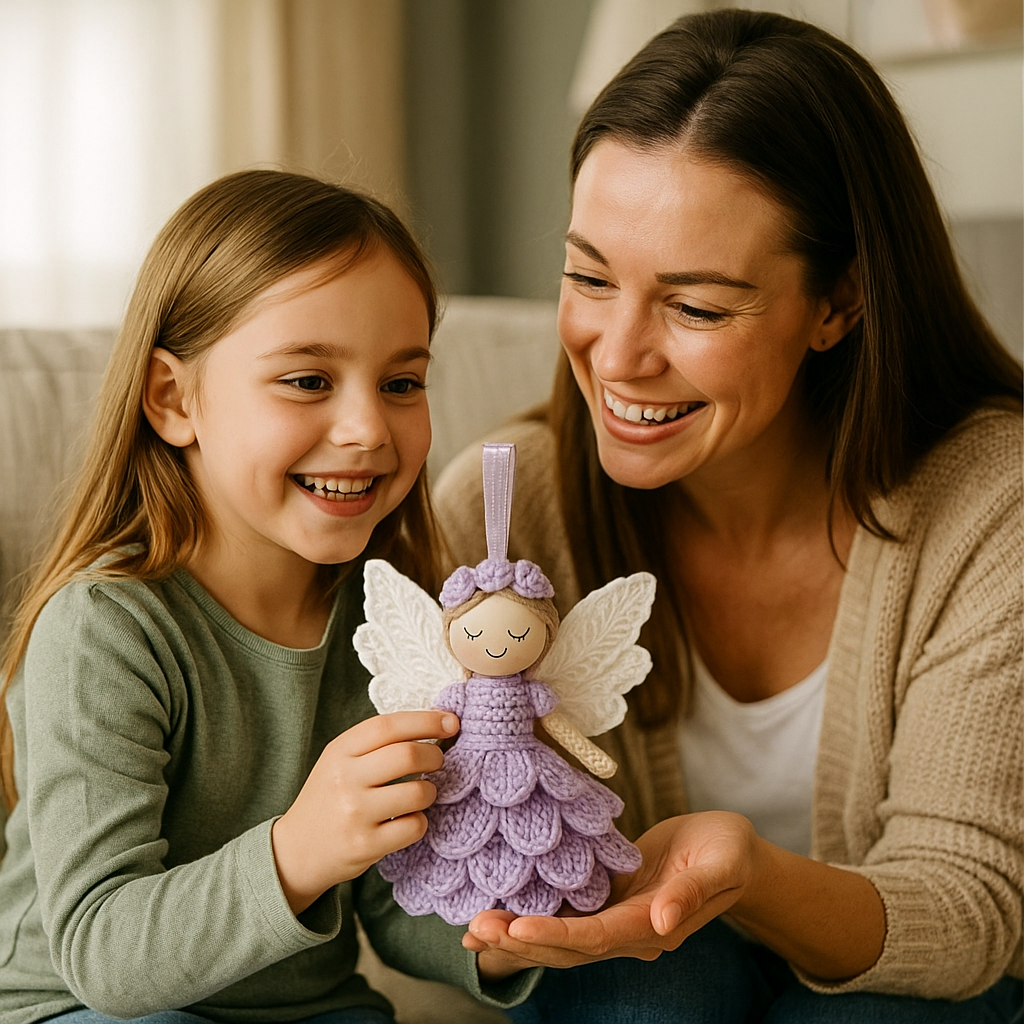 Zestaw DIY Aniołków na Szydełku | Kreatywność i radość 0.5kg 3