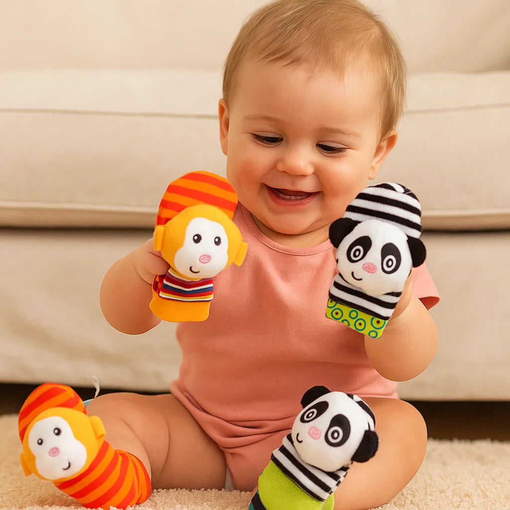 Zestaw Grzechotek | Stymulacja Rozwoju Motorycznego 0,5 kg 4