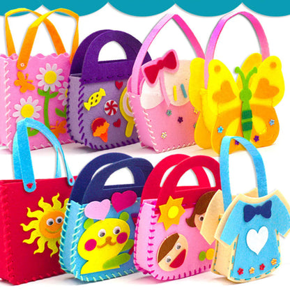 Zestaw Kreatywny do Szycia Torebek | Rozwija zdolności manualne 0,5 kg 1