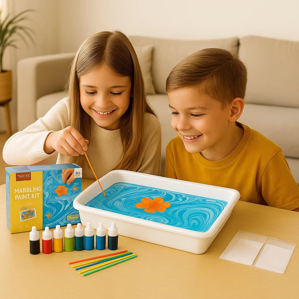 Zestaw do Malowania Marmurkowego | Kreatywność w 0,5 kg 1