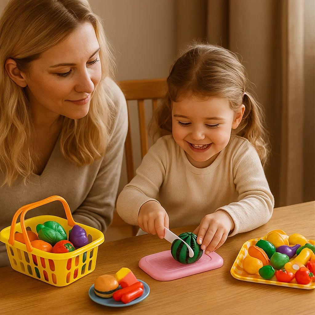 Zestaw do krojenia owoców | Edukacyjna zabawka dla dzieci 1.5 kg 1