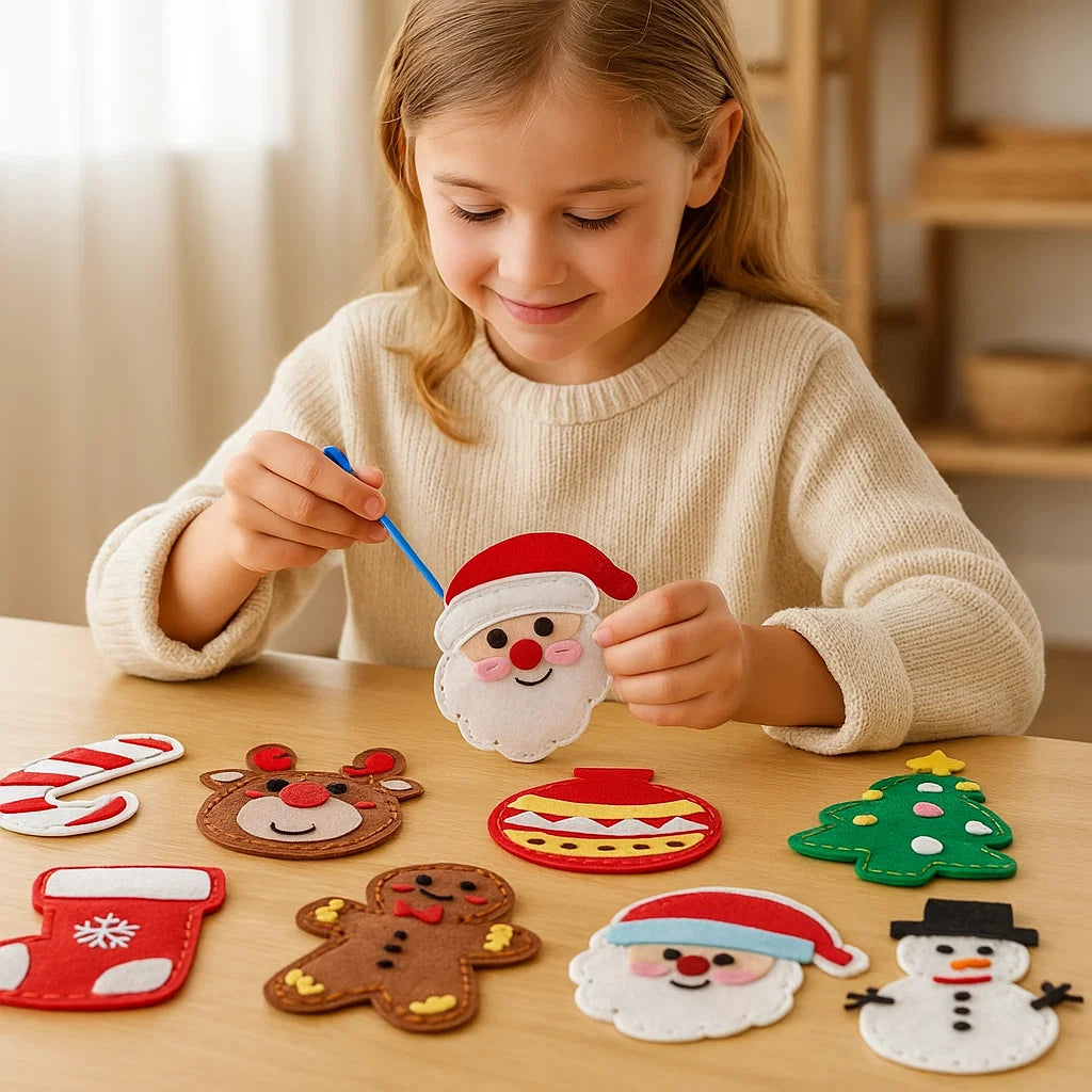 Zestaw do szycia z filcu | Kreatywność i bezpieczeństwo 0.5kg 2