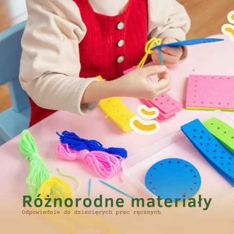 Zestaw do tworzenia pluszowych zwierzątek | Rozwija kreatywność 0,5kg 3