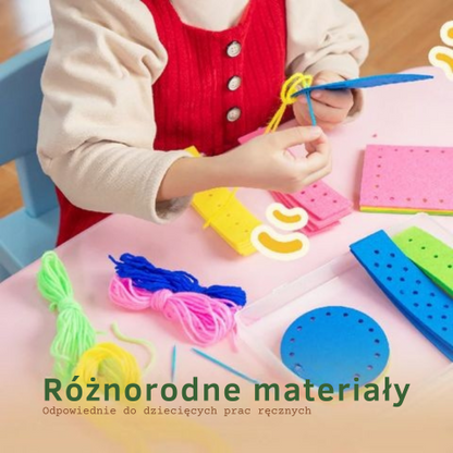 Zestaw do tworzenia pluszowych zwierzątek | Rozwija kreatywność 0,5kg 3