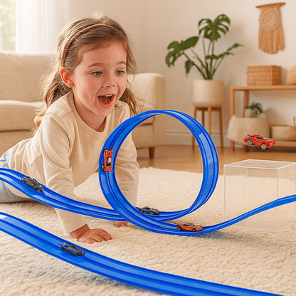 Zestaw elastycznego toru wyścigowego | Kreatywna zabawa 1,5 kg 2