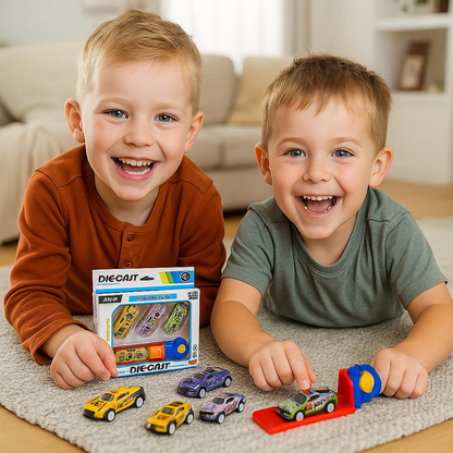 Zestaw wyścigowy z katapultą | emocjonujące wyścigi 1,5 kg 1