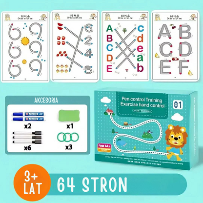 Zeszyt do nauki pisania | wielokrotnego użytku 0,5 kg 0