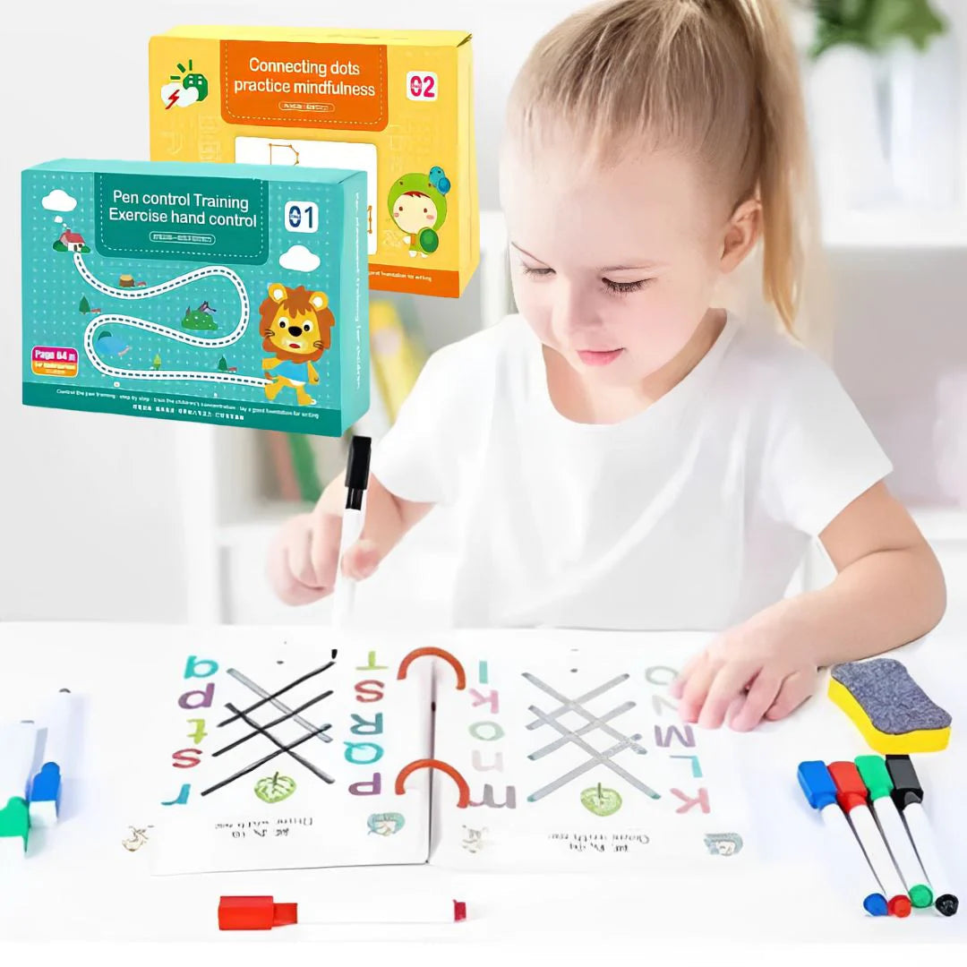 Zeszyt do nauki pisania | wielokrotnego użytku 0,5 kg 3