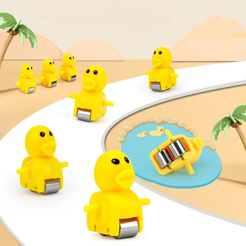 Zjeżdżalnia z Kaczkami | Interaktywna Zabawka dla Dzieci 1,5 kg 4