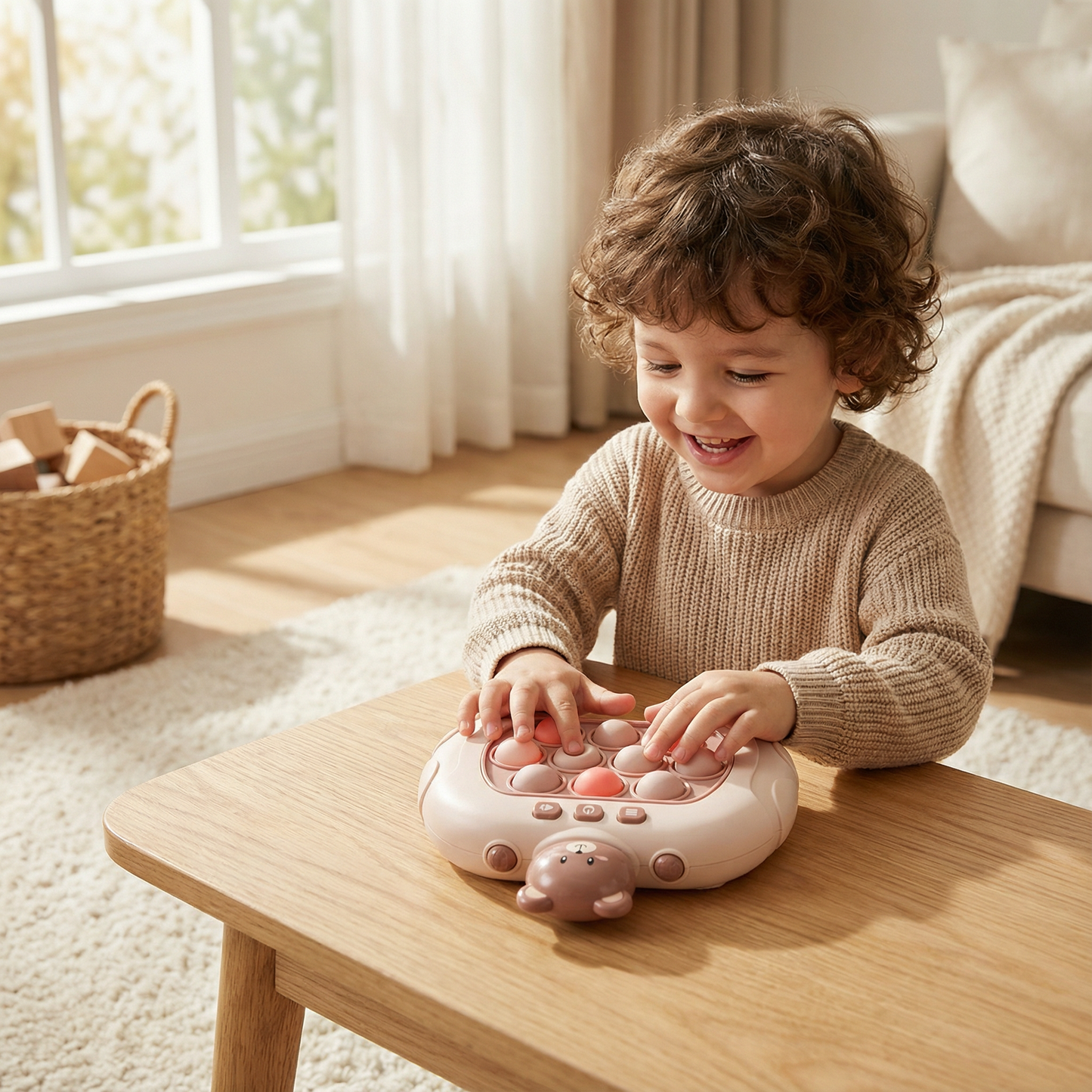 Interactive game "Quick Fingers, Sharp Mind"