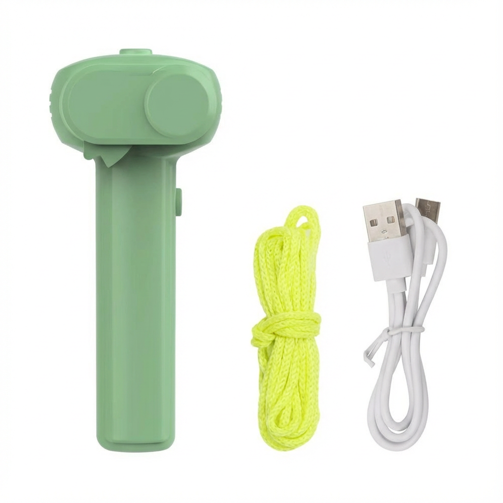 GlowRope™ – Elektryczny wyrzutnik świecącego sznurka dla dzieci